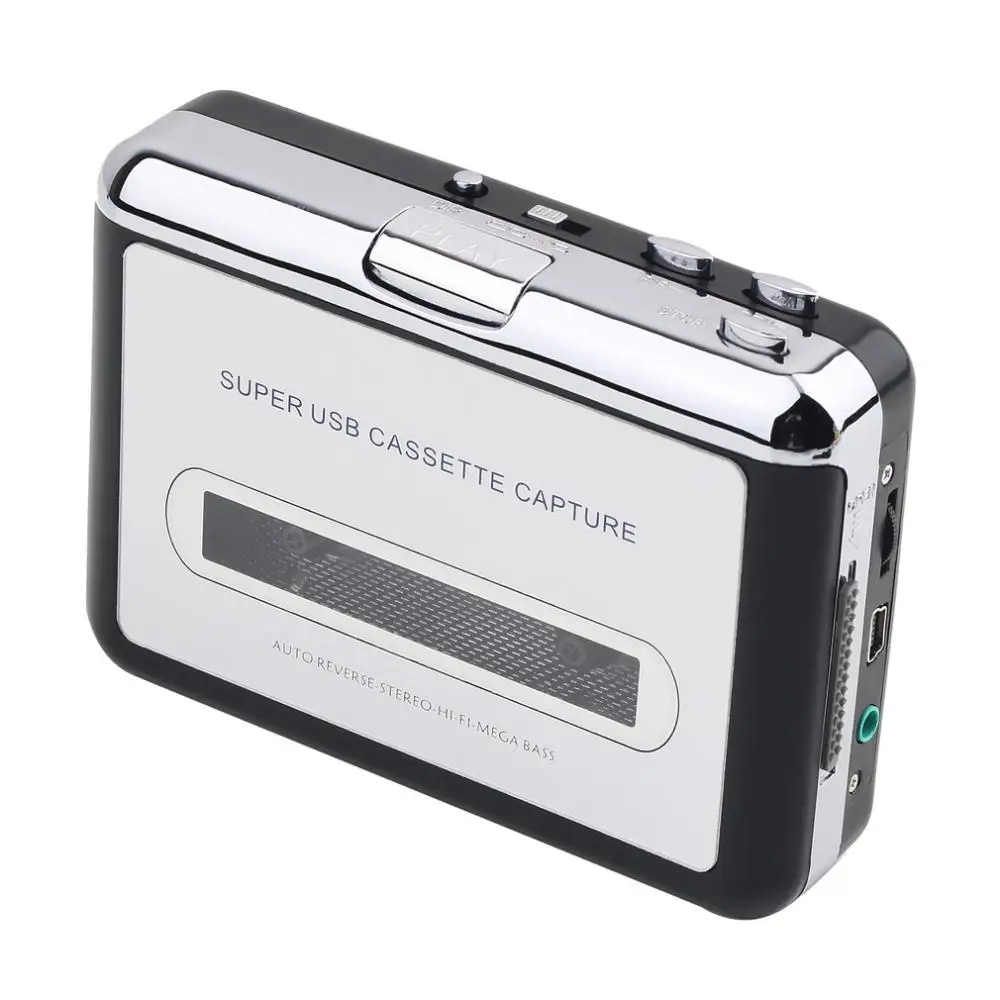 1 комплект Портативный USB Кассетный плеер захват Кассетный рекордер конвертер цифровой аудио музыкальный плеер