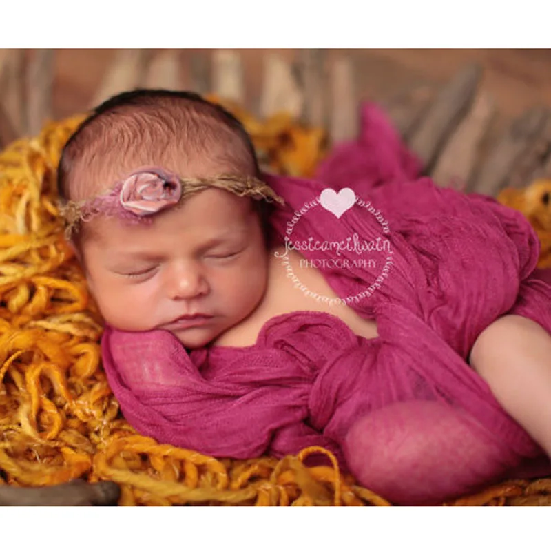 Реквизит для фотографии новорожденных Детский костюм наряд 180 см длинные хлопковые мягкие фото Обёрточная бумага; детский наряд для фотосессии fotografia - Цвет: rose