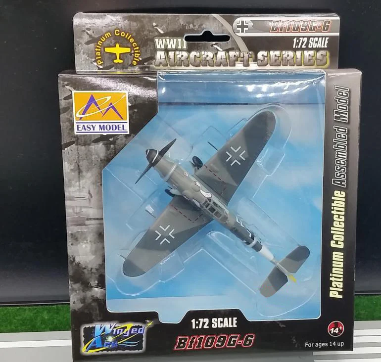 TRUMPETER 1: 72 НЕМЕЦКИЙ BF109G6 модель истребителя 37256 любимая военная модель