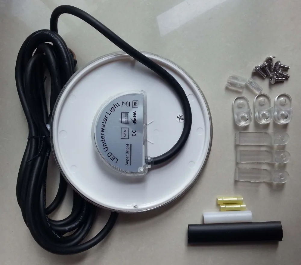 Подводный светодиодный светильник для бассейна HT SMD333leds 23W AC12V RGB Смола Замена PAR56