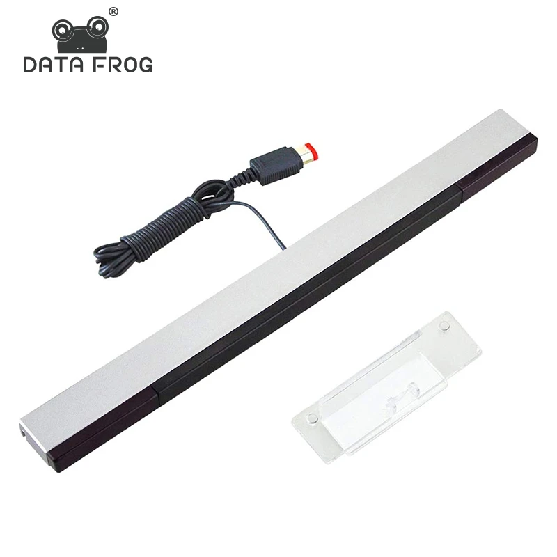 

1 Pcs Wired Infrared Singal Ray Movement Sensor Bar Receiver for Nintendo Wii for Wii Game Console and Support Four Players