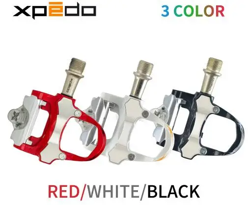 

Wellgo Xpedo XRF07MC 235g magnesium alloy Road Bicycle clipless Pedal with 2 pairs look keo Compatible cleats self locking pedal