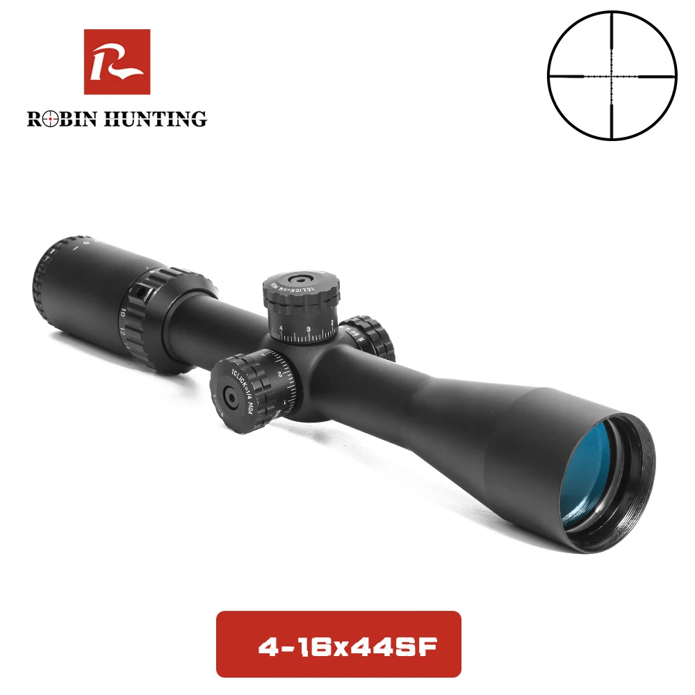 

4-16x44 SF Air gun Hunting Shooting Riflescope Tactical Hunting Scopes Green Glass Cotaed Rifle Scopes