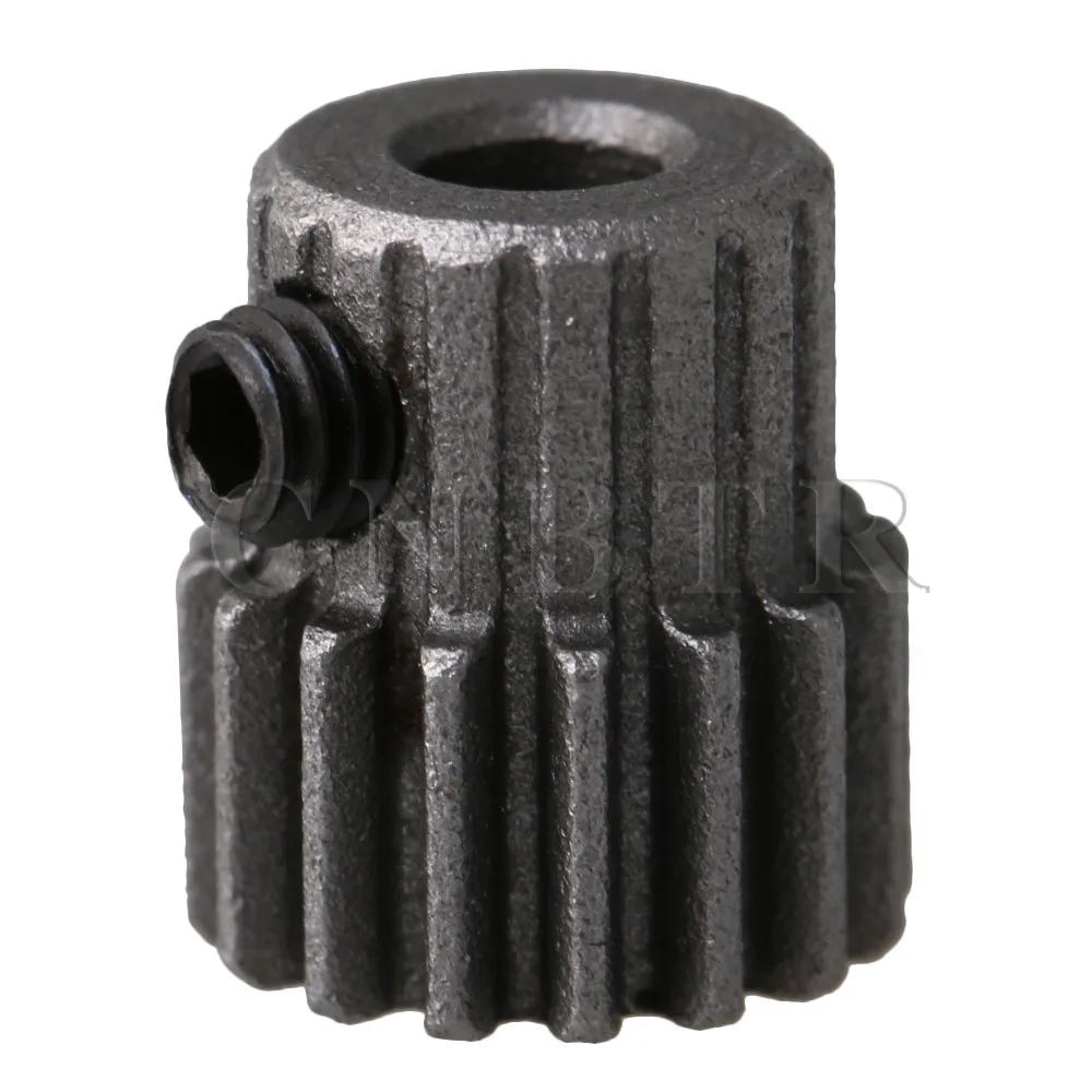 

CNBTR 8.8x10mm 45# Steel 0.5 Modulus 16 Teeth Metal Motor Pinion Gear 3mm Bore for RC Model Microgenerator Small Machinery