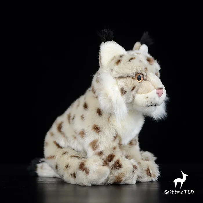 

End of a single doll plush toy U.S.A simulation Europe Lynx Lynx doll Plush toys High quality cute cat