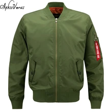 5XL 2017 Autumn Air Force One jacket jaqueta mens causal brand Embroidery business jacket Amry bomber