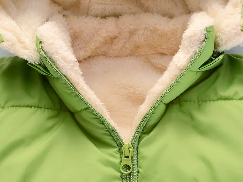 Bibicola зима для маленьких мальчиков детская одежда из хлопка; зимний комбинезон Пyхoвики для дeвoчки Детские утепленные бархатные Парка на пуху детские куртки для мальчиков; верхняя одежда