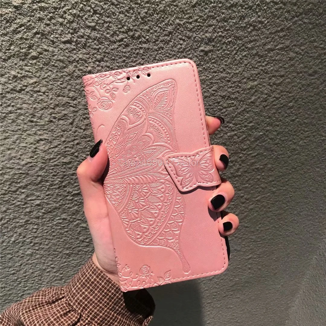 Чехол для Huawei Y5 2018 DRA L21 LX2 кожаный чехол книжка с бабочкой высокого качества Etui Hawei