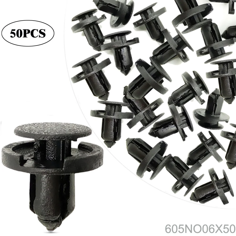 CNIKESIN 50PCS/lot for Nissan Auto Front / rear Bumper Fender Fasteners