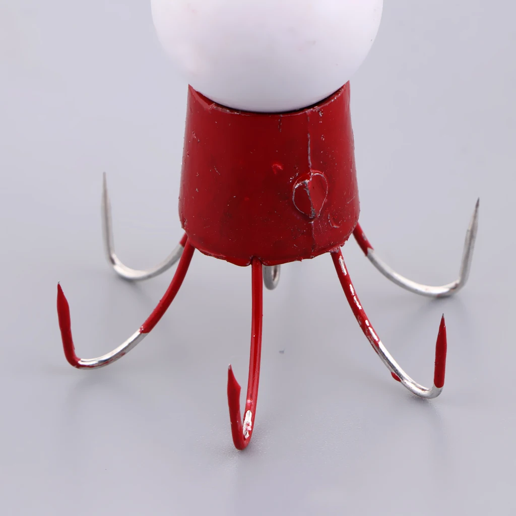 

Squid Hooks Fishing Lead Head Jigs Metal Hooks Trolling Octopus Squid Lure Hard Bait Sea Fishing Tackle Tool for Outdoor Fishing