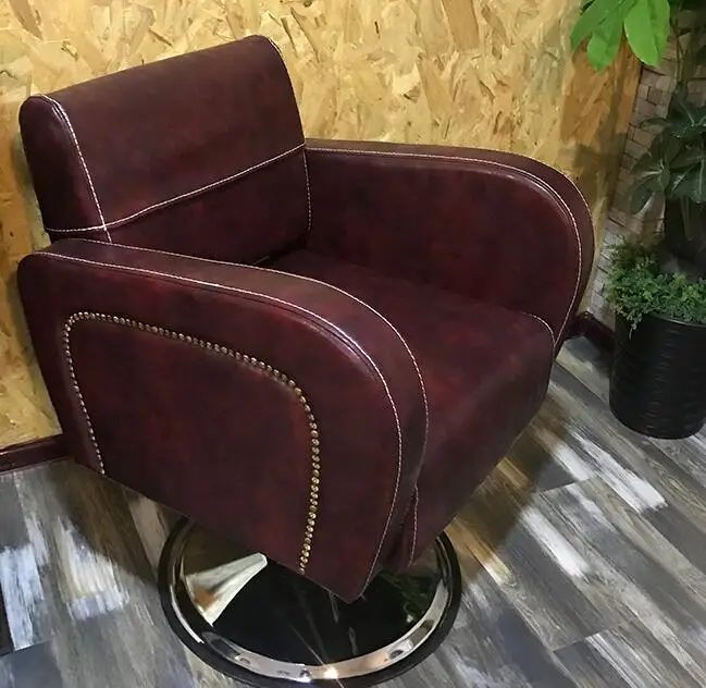 Hair salon special barber chair hair chair simple hairdressing shop chair can lift hair chair high grade hairdressing chair