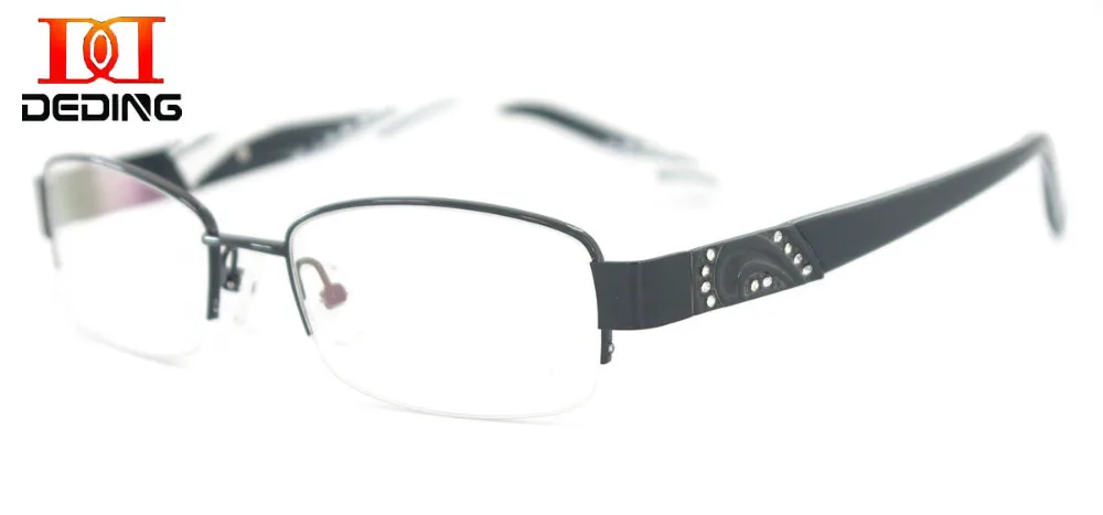 

2015 DEDING Factory Wholesale Men's Myopia Hyperopia Glasses No Fade No Deformation Business Prescription Eyewear Frames DD1029