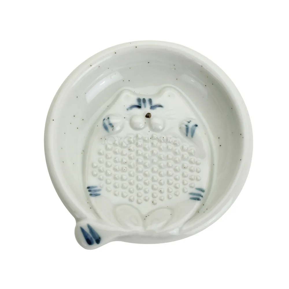 Керамическая пресс тарелка для чеснока и имбиря 1 шт.|Мельницы| |