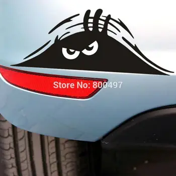 

Newest Design Creative Car Styling Peeping Eye Decal Decoration Accessories for Tesla Volkswagen Renault Opel Lada