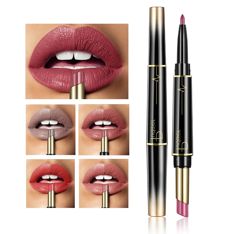 

Double-end Lasting Lipliner Waterproof Lip Liner Stick 16 Colors available Multi-function Make up lipsticks For Party Daily