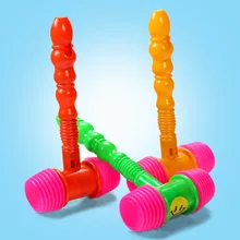 Креативный пластиковый молоток со свистком Молоток детские развлекательные маленькие игрушки