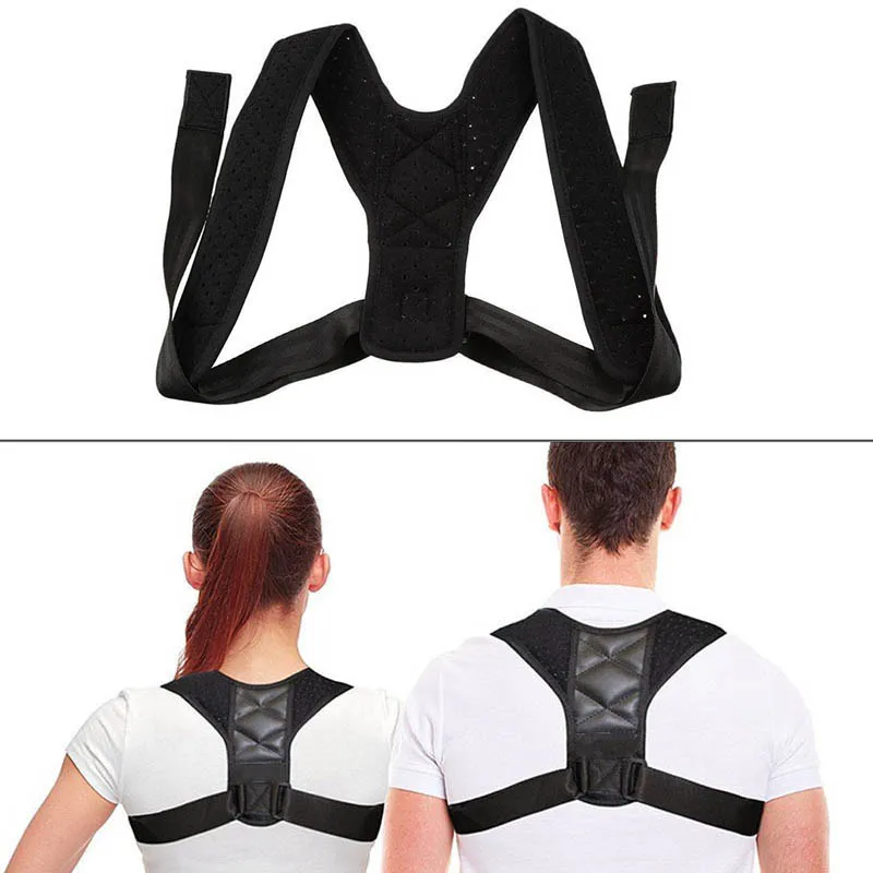 

2018 Posture Corrector Adjustable Back Shoulder Support Correction Belt for Adult Kids DC88