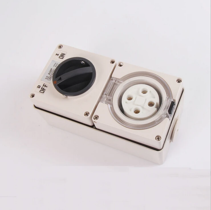 

2015 New Arrival SP-56CV432 ip66 Industrial Plug Switch Socket Australian Standard Socket 4P 32A