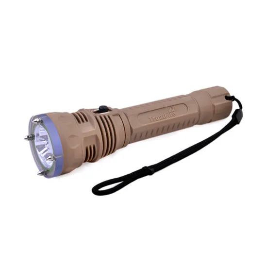 Фонарик TrustFire с 2 режимами работы ремешком для подводной охоты Cree TR DF002 T6 1500LM