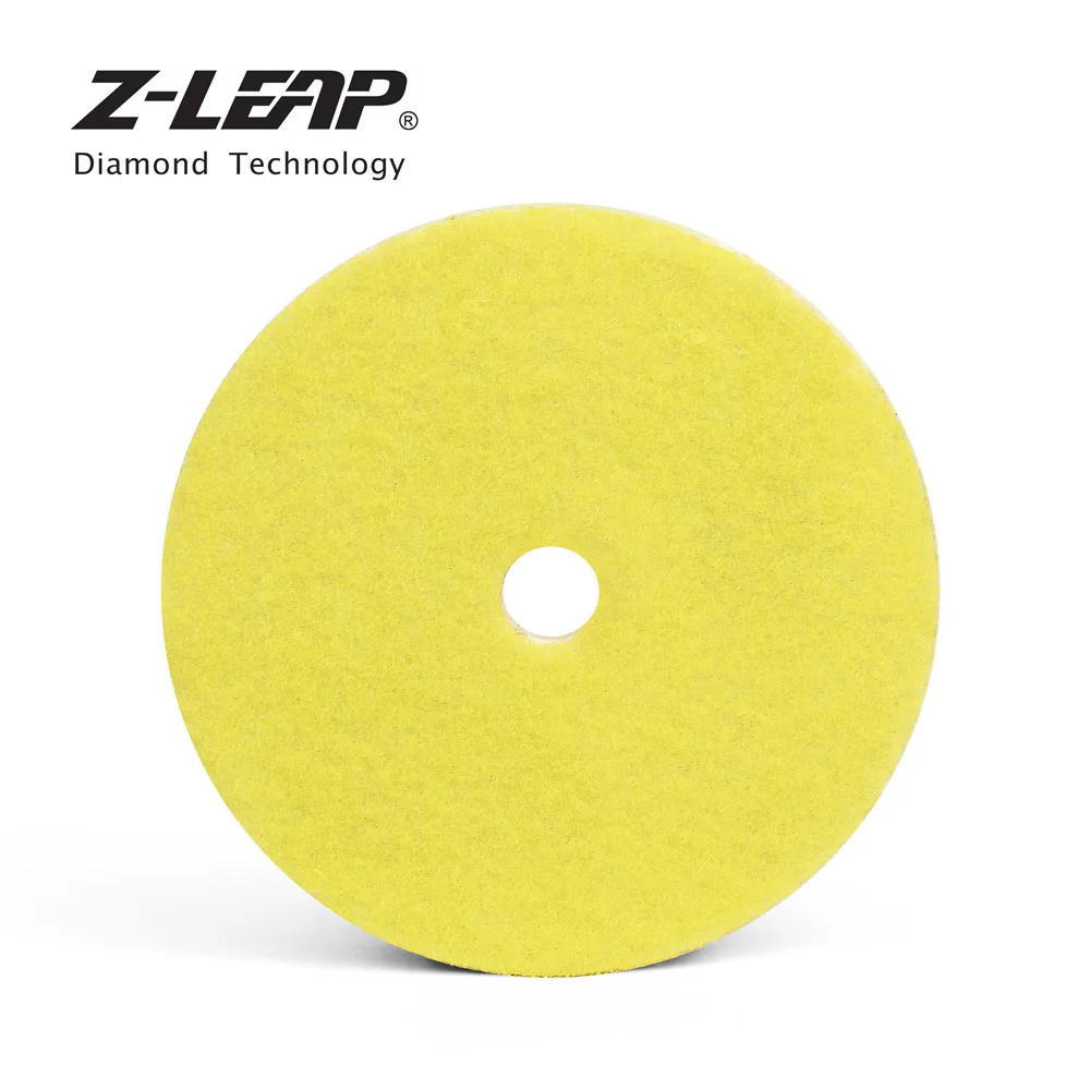 Z-LEAP BUFF Pad набор 5 дюймов шерстяной коврик с пластиковой губкой капота Подложка для углового шлифовального станка полировщик шерсть валяния полировальный коврик