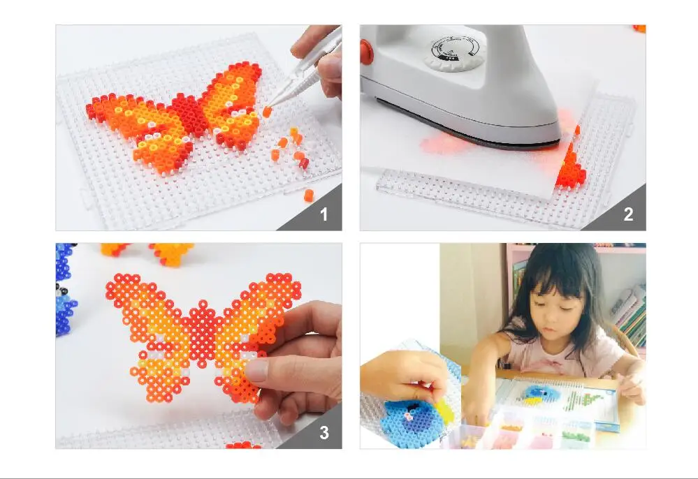 Бусины ARTKAL 1000 (S55 S81) S 5mm Hama beads Perler DIY обучающие игрушки|educational toys|beads perlerhama perler |