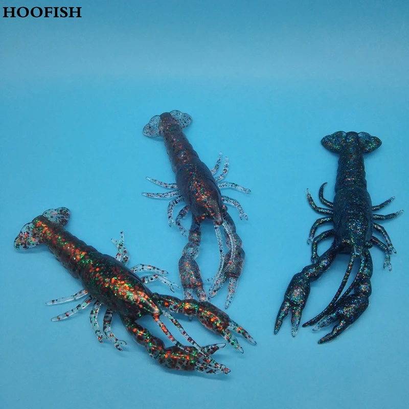 HOOFISH 4 шт./лот 12 см/19 г искусственные мелки высокое качество бионическая Мягкая приманка рыболовные снасти