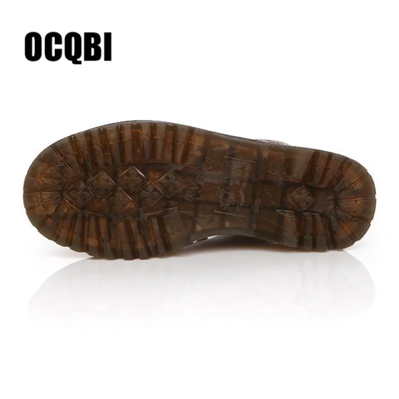 Najtaniej Buty zimowe damskie buty Martin platformy ciepłe bawełniane buty motocyklowe Farbic klasyczny rozmiar bucików 35 40 kobiet buty botas mujer