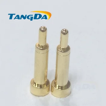 

6*22mm Pogopin thimble battery female connector contacts the needle gold-plated copper needle conducting needle no springs