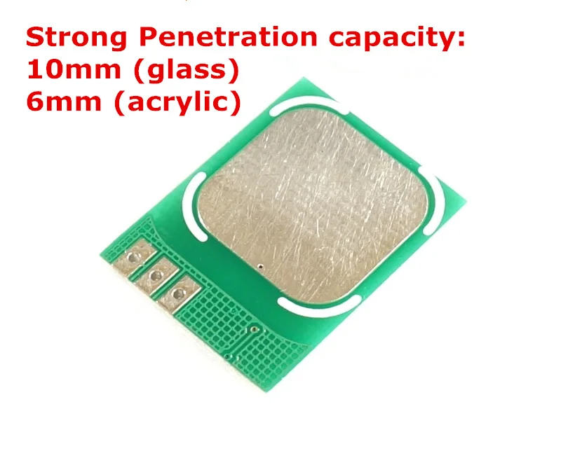 Сенсорный кнопочный модуль AT42QT1010 большое расстояние 10 мм стеклянный конденсатор 6 мм акриловый для Arduino емкостная сенсорная кнопка модуль