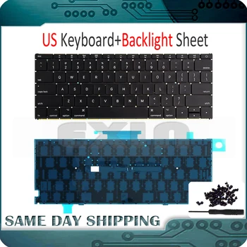 

2015 Year NEW A1534 Keyboard US for MacBook Retina 12" A1534 US USA English Keyboard with Backlight MF855 MF865 EMC2746