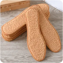 Теплые мужские и женские спортивные с хлопковой подкладкой стельки осень зима Отопление дезодорант утолщенной alpacafiber спортивная стелька обуви