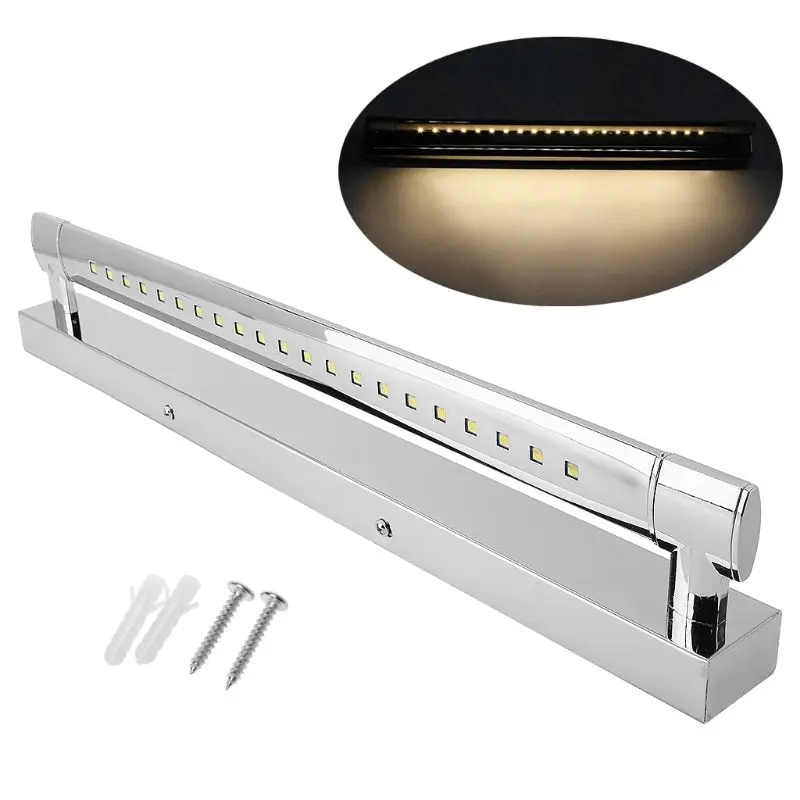 AC85-265V 5050SMD LED Mirror Front Light Makeup Wall Lamp 180 degree Lighting For Bathroom 5W