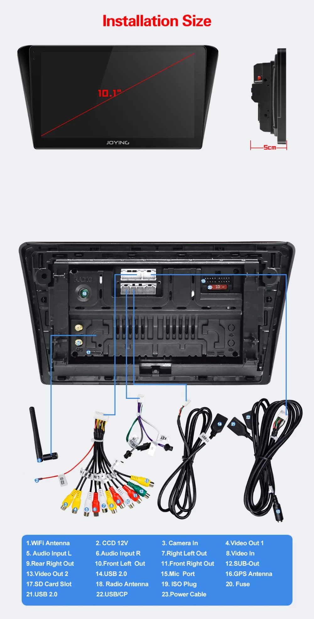 Perfect JOYING 10.1" 4G+ 64G ROM Android 8.1 Octa Core Multimedia GPS Car Stereo Car DVD Player for Peugeot 408 2014 Stereo Head Unit 16