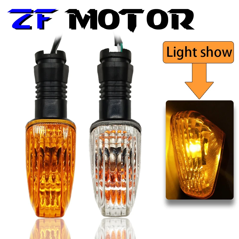 

Front Rear Turn Signal Light Indicator Lamp For KAWASAKI NINJA ZX-6R/ZX-6RR KLE 500/650 Z750S KLR650 ZX6R ZX6RR KLE500 KLE650
