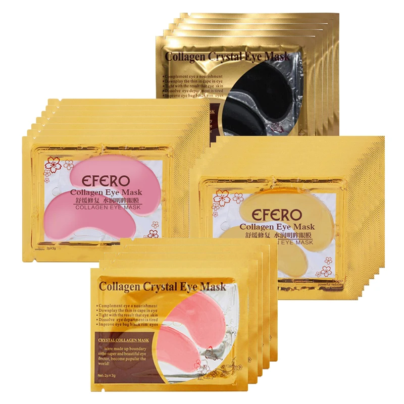 5pcs Collagen Crystal Eye Mask Eyelid Care Patch Pad Moisture Anti-Wrinkle Beauty 5pcs Collagen Crystal Eye Mask Eyelid Care Patch Pad Moisture Anti-Wrinkle Beauty