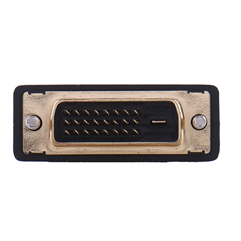 Высококачественный конвертер DVI 24 + 1 штекер HDMI гнездо позолоченный адаптер 1080P