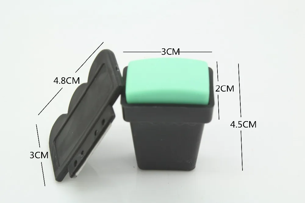 

1 Set (1 Stamper + 1 Scraper) Nail Art Image Stamp Green Stamping Plates Manicure Tool Template For DIY Beauty Accessories