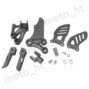 

Aluminum Alloy Rider's Front Foot Pegs Footrest Brackets for Suzuki GSXR 600 750 2006 2007 2008 2009 2010 K6 K8 Black