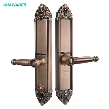 

Smart Door Lock Fingerprint Sensor Touch Screen Biometric FPC Semiconductor Digital Password Zinc Alloy Build in Doorbell
