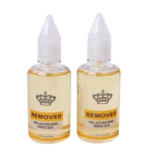 1/2/5 бутылка 1 OZ 30 мл клей для волос для снятия кружево парика-накладка на Клейкой Ленте имитирующей кожу ленточное наращивание волос жидкость для снятия