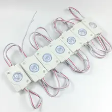 IP67 2835 Светодиодный модуль ввода объектив СВЕТОДИОДНЫЙ модуль 12 V 160 угол энергосберегающий светодиодный модуль 500 шт красный/синий/зеленый/желтый/белый