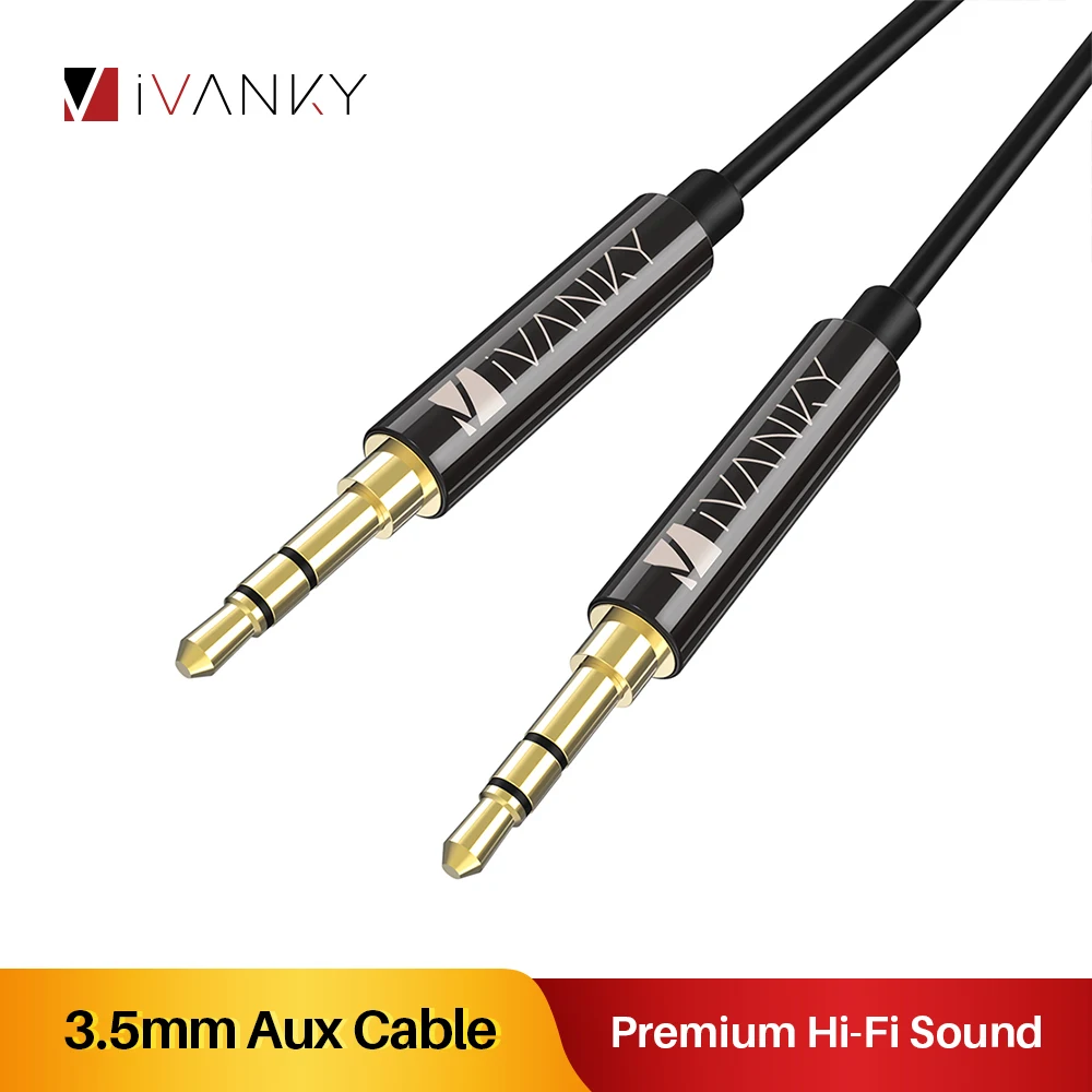 [Пожизненная гарантия] iVANKY hi fi звук 3 5 мм AUX кабель для samsung Jack аудио Шнур
