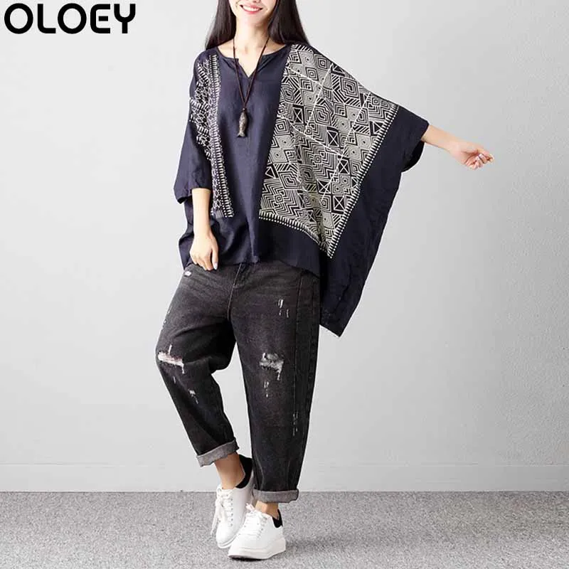 

Plus Size Women T Shirt 4XL 5XL 6XL Fashion Vintage Summer Cotton Linen Tee Shirt Female Summer Loose Oversize T Shirt Tops 2019