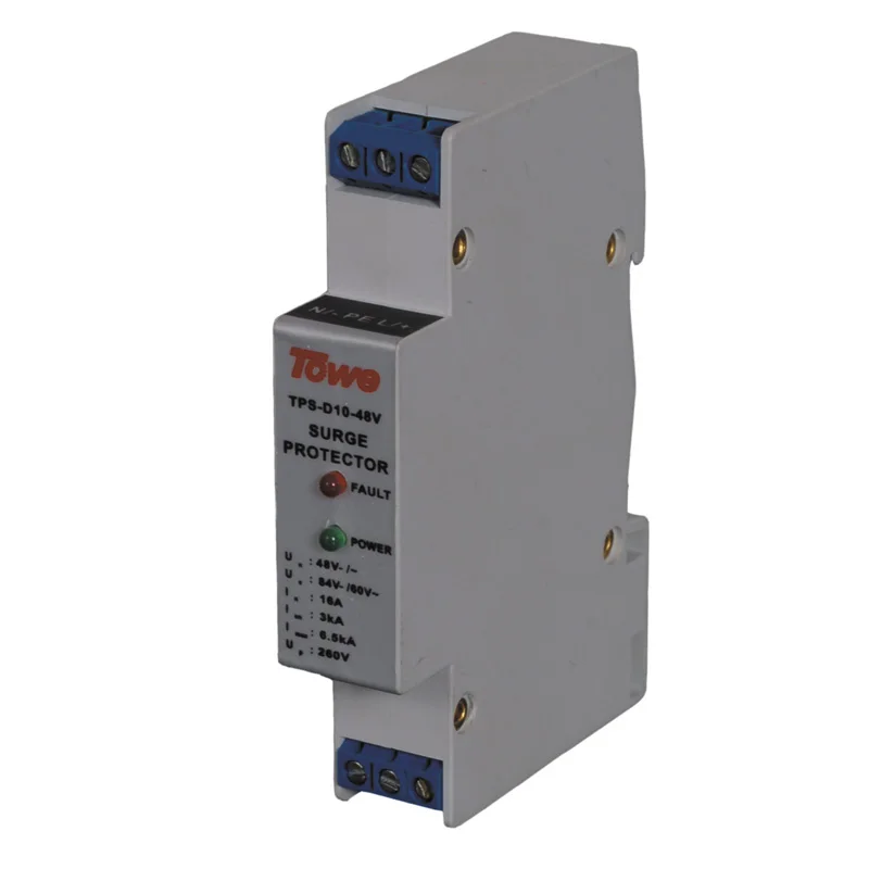 

TOWE surge protective device Lightning protection AP-D10-120V single phase low-voltage power protect Imax:6.5KA,Un:120V Up:650V