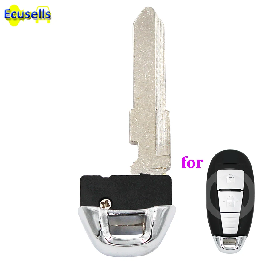 

Emergency uncut key for SUZUKI SX4 Swift Vitara Smart Card Insert key HU133