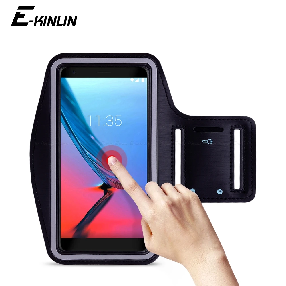 

Sports Workout Running Cycling Gym Cover holder Phone Bag For ZTE Blade V9 Vita V8 V7 V6 Max Mini Lite Pro Plus Arm Band Case