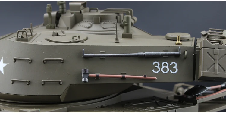 Henglong модель 1/16 Масштаб 2,4 ГГц RC боевой танк США M41A3 конечная металлическая Версия дым звук металлические шестерни и треки