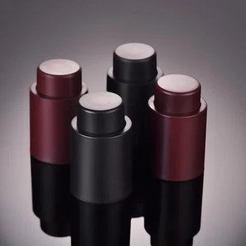 

Press Type Wine Stopper Vacuum Sealed Red Wine Storage Bottle Plug Colorful Champagne Stopper Kitchen Tools F20172947