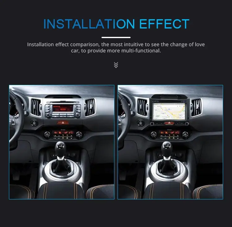 Excellent JDASTON Android 9.0 Car Multimedia Player For Kia Sportage 2010 2011 2012 2013 2014 2015 Octa Core 4G+64G Radio GPS Audio Stereo 9