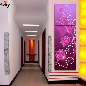 

Giveaways wall sticker Abstract Flower Large HD Picture Modern Home Wall Decor Canvas Print Painting For House Decorate